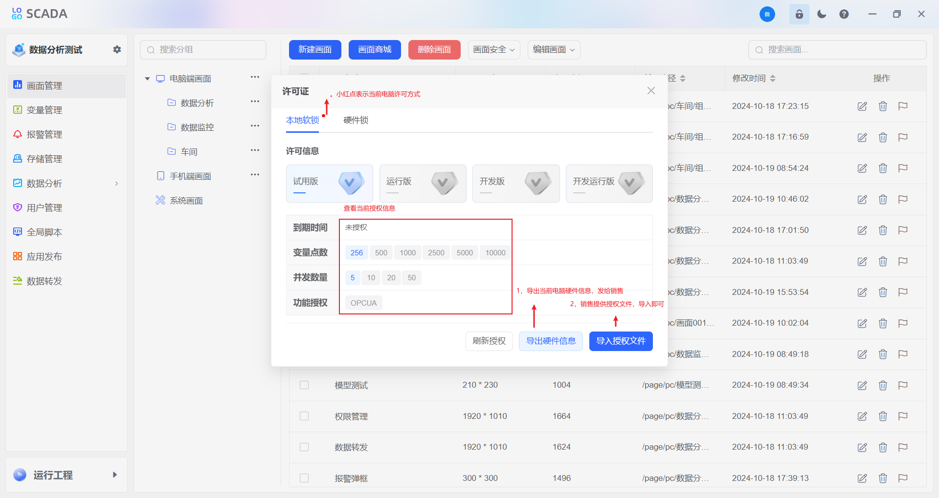 授权信息